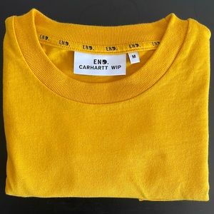 Carhartt WIP x End. Clothing t shirt gold